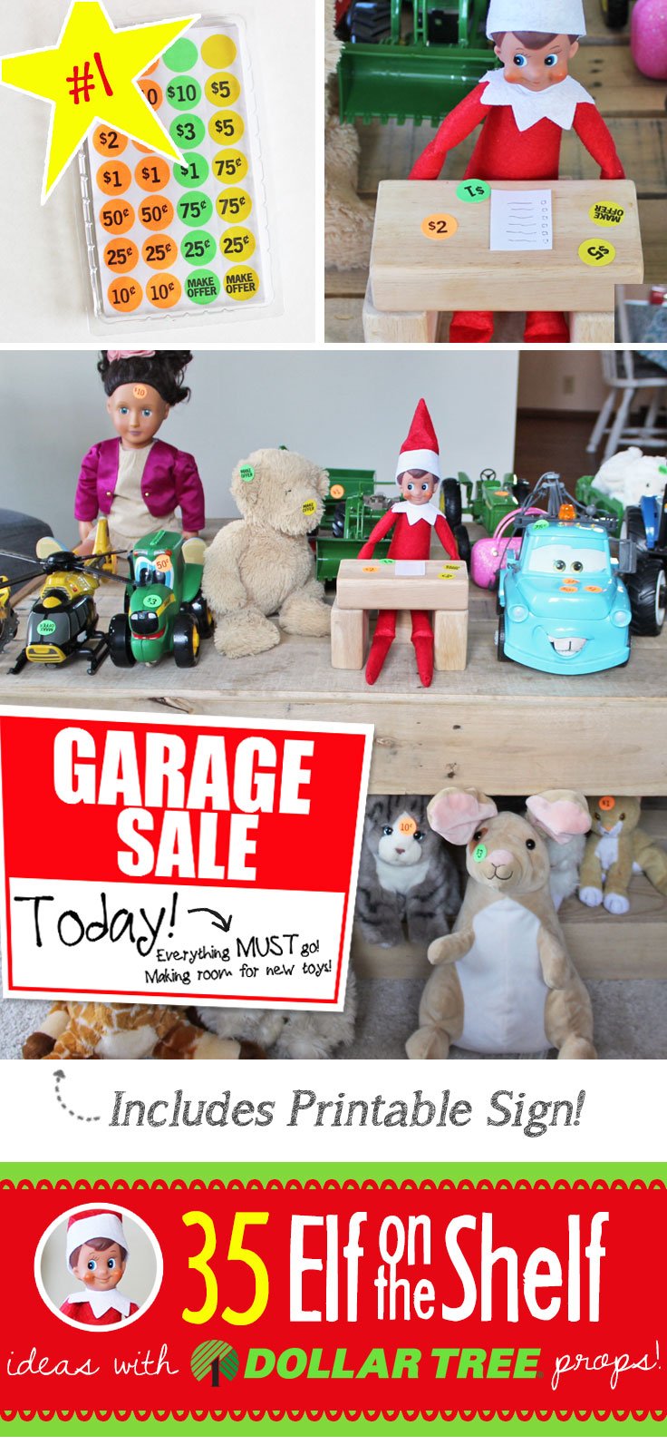 35 New Elf On The Shelf Ideas 1 Garage Sale I Think We Could Be Friends