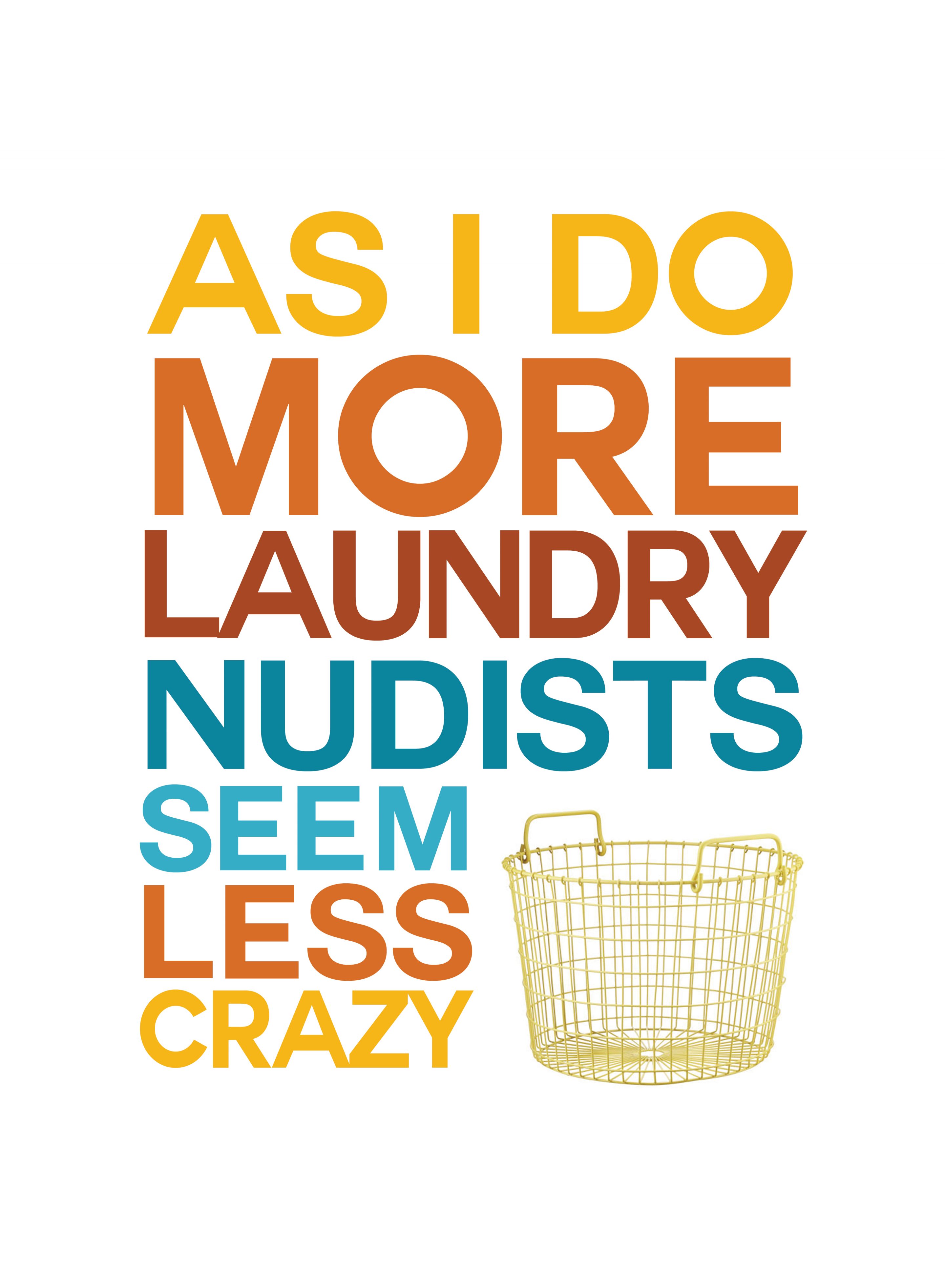 Laundry Room Art Print