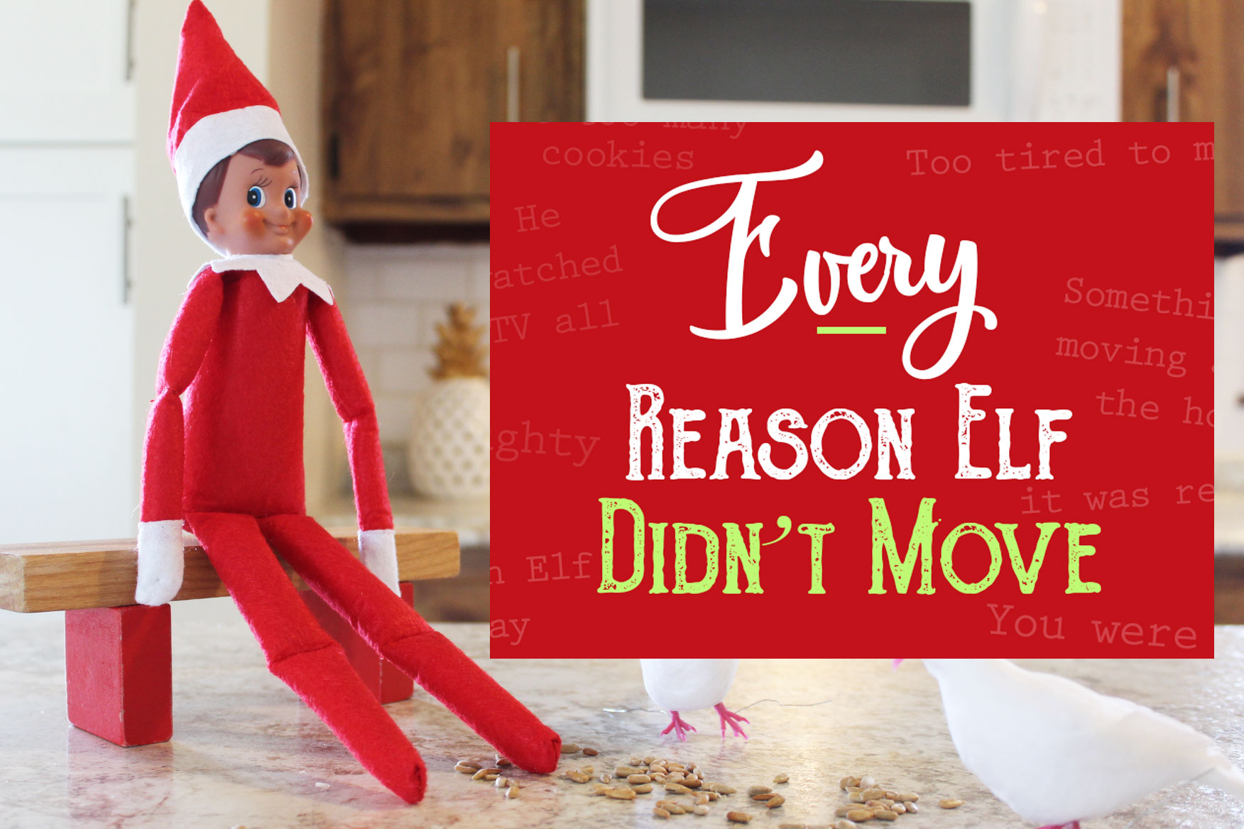 Elf on the shelf funny quotes